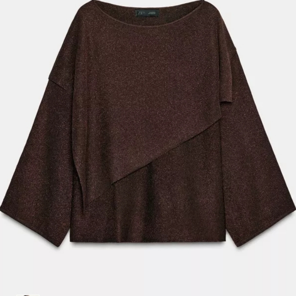 Zara MetallIic Thread Top - Picture 3 of 8